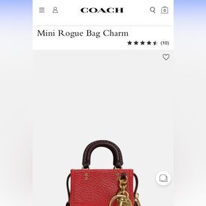ISO: mini rogue bag charm in RED